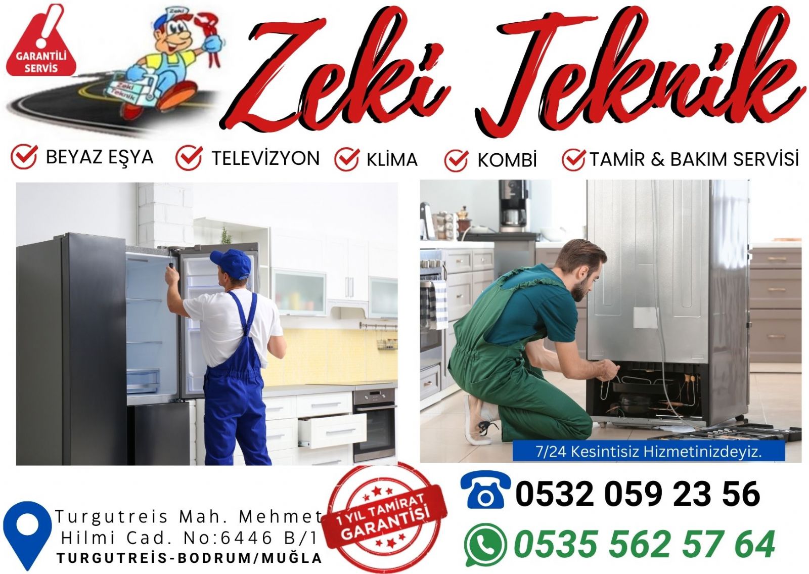 Turgutreis Buzdolabı Servisi